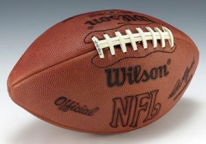 A football (American)